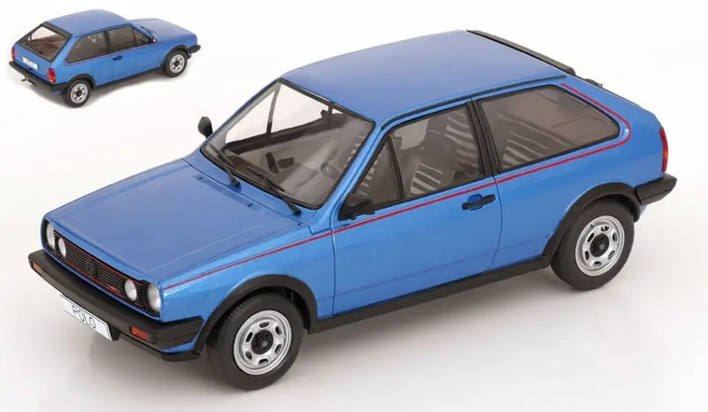 VW POLO II COUPE GT 1985 BLUE 1