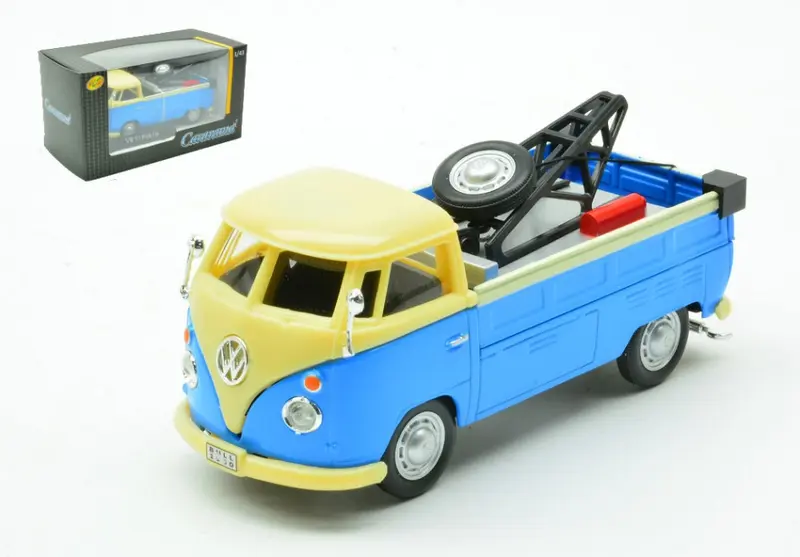 VW T1 PICK UP TOW TRUCK LIGHT BLUE/CREAM 1