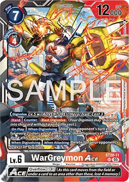 WarGreymon Ace (ST20-11) - Starter Deck