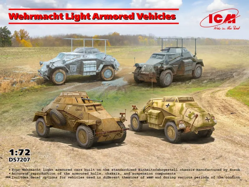 WEHRMACHT LIGT ARMORED VEHICLES KIT 1