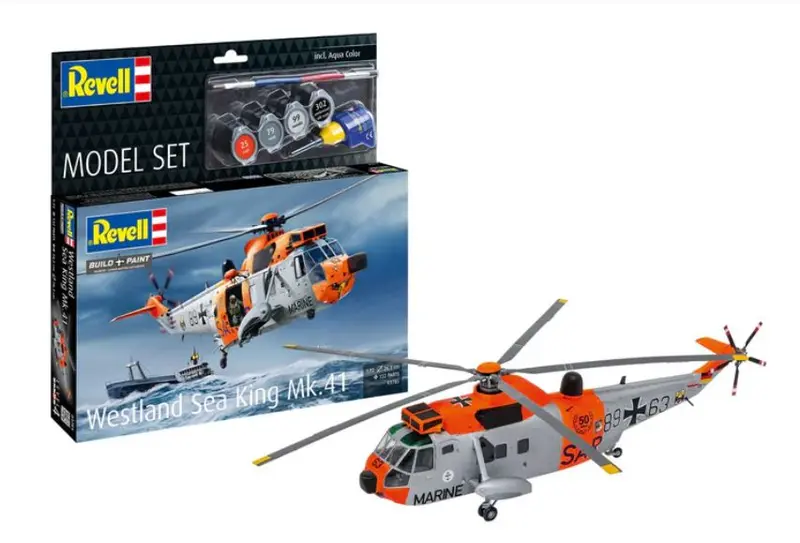 WESTLAND SEA KING Mk.41 MODEL SET KIT 1