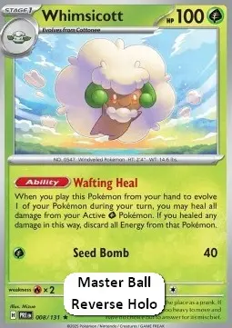 Whimsicott - Prismatic Evolutions