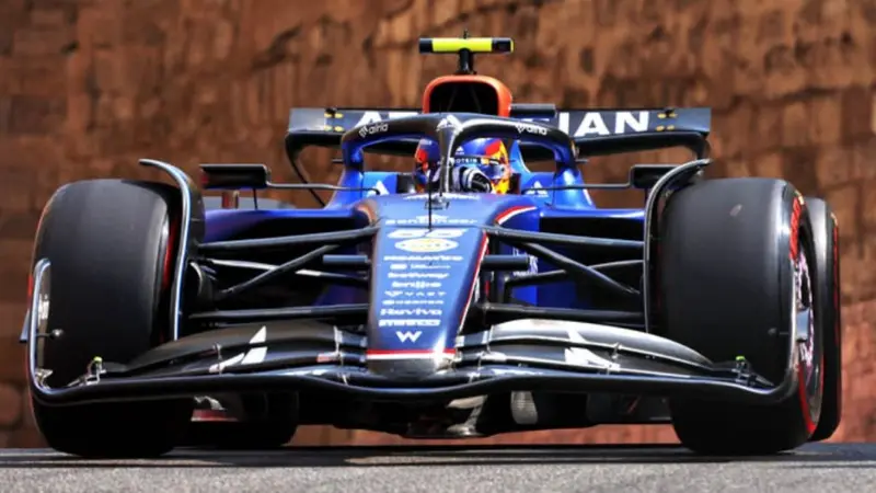 WILLIAMS FW47 BLUE C.SAINZN.55 GP AZERBAÏJAN 2025 1