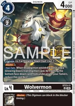 Wolvermon (ST23-11) - Promos