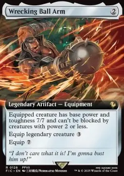 Wrecking Ball Arm - Commander