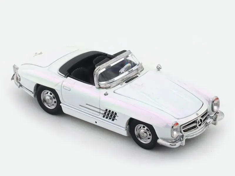 YS Models - 1957 Mercedes-Benz 300SL Roadster pearl white - Scala 1/64