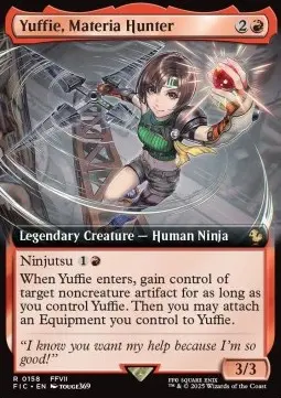 Yuffie, Materia Hunter - Commander