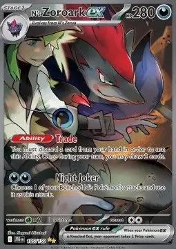 Zoroark ex di N - Avventure Insieme (Special Illustration Rare) [JTG-185]