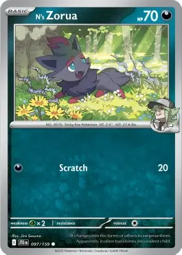 Zorua di N - Avventure Insieme (Common) [JTG-097]